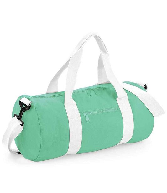 BagBase BG140 Mint/White Front -  Ready to be Printed by Custard Workwear - Cheap Personalised and Customised Workwear in Nottinghamshire, Derbyshire and Leicestershire