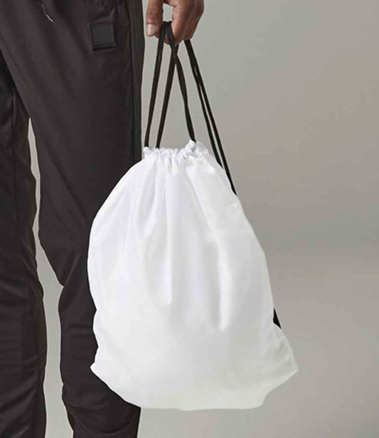 BagBase BG5 White Model -  Ready to be Printed by Custard Workwear - Cheap Personalised and Customised Workwear in Nottinghamshire, Derbyshire and Leicestershire