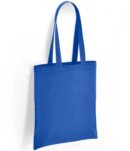 BR001 - Cotton Long Handle Shopper | Royal Blue