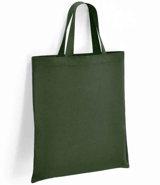 Brand Lab BR002 Forest Green Front -  Ready to be Printed by Custard Workwear - Cheap Personalised and Customised Workwear in Nottinghamshire, Derbyshire and Leicestershire