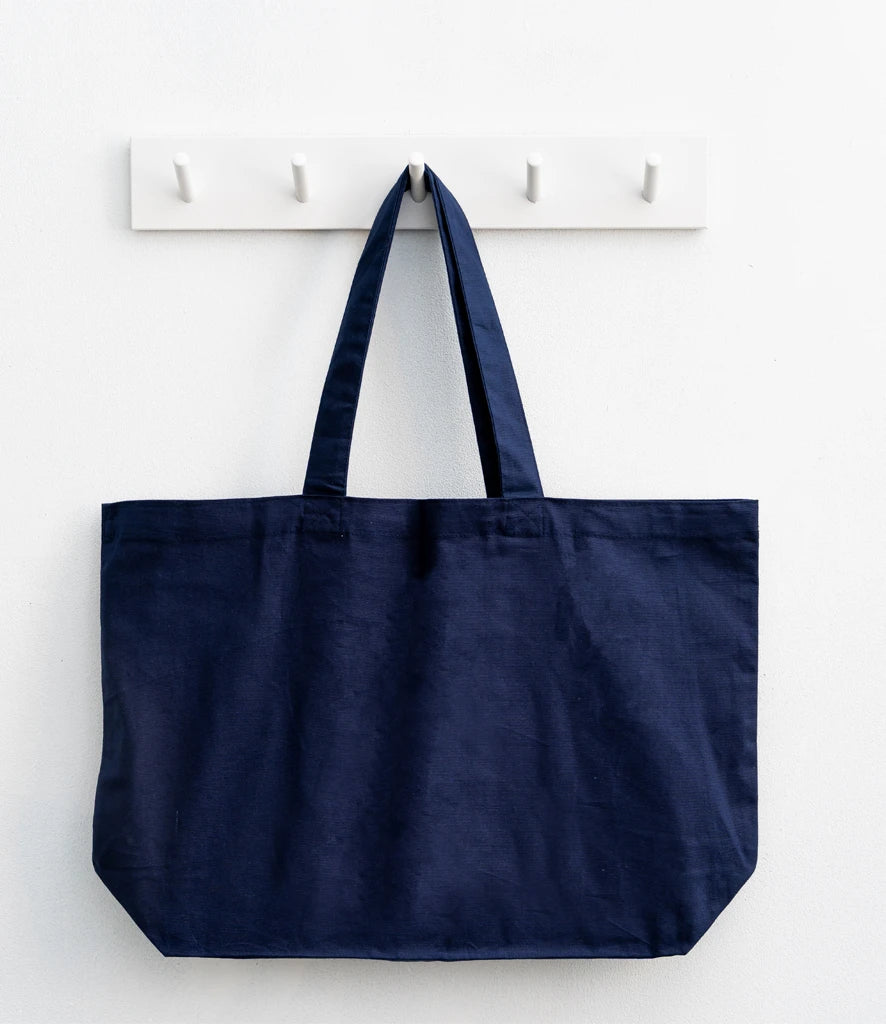 BR003 - Oversized Tote Bag | Navy