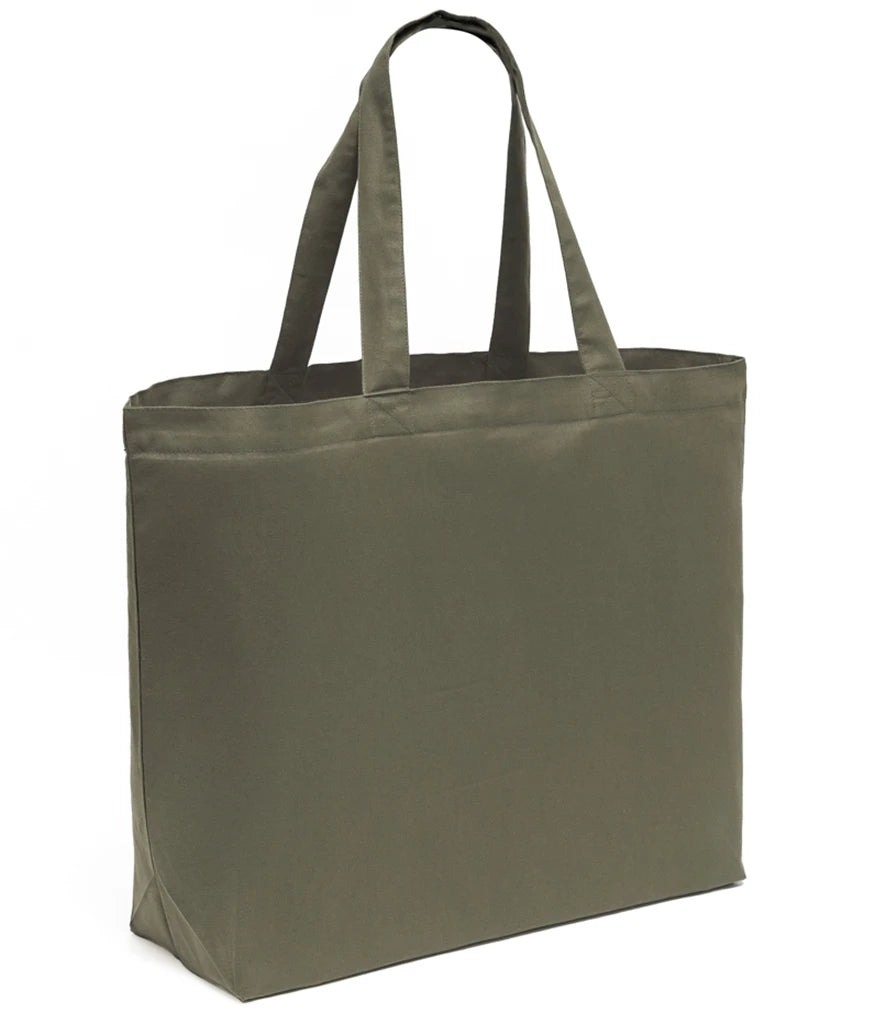 BR003 - Oversized Tote Bag | Olive Green