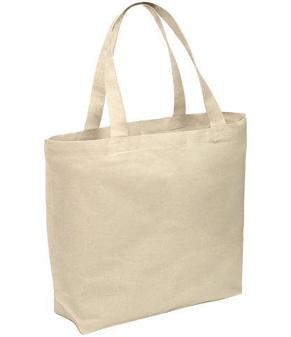 BR053 - Organic Oversized Tote Bag | Natural