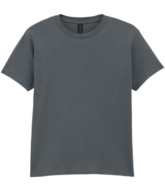 Gildan GD01B Charcoal Front -  Ready to be Printed by Custard Workwear - Cheap Personalised and Customised Workwear in Nottinghamshire, Derbyshire and Leicestershire