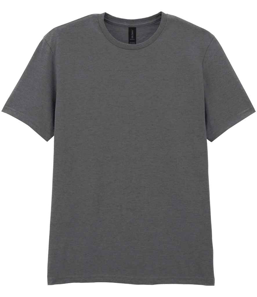 Gildan GD01 Charcoal Front -  Ready to be Printed by Custard Workwear - Cheap Personalised and Customised Workwear in Nottinghamshire, Derbyshire and Leicestershire