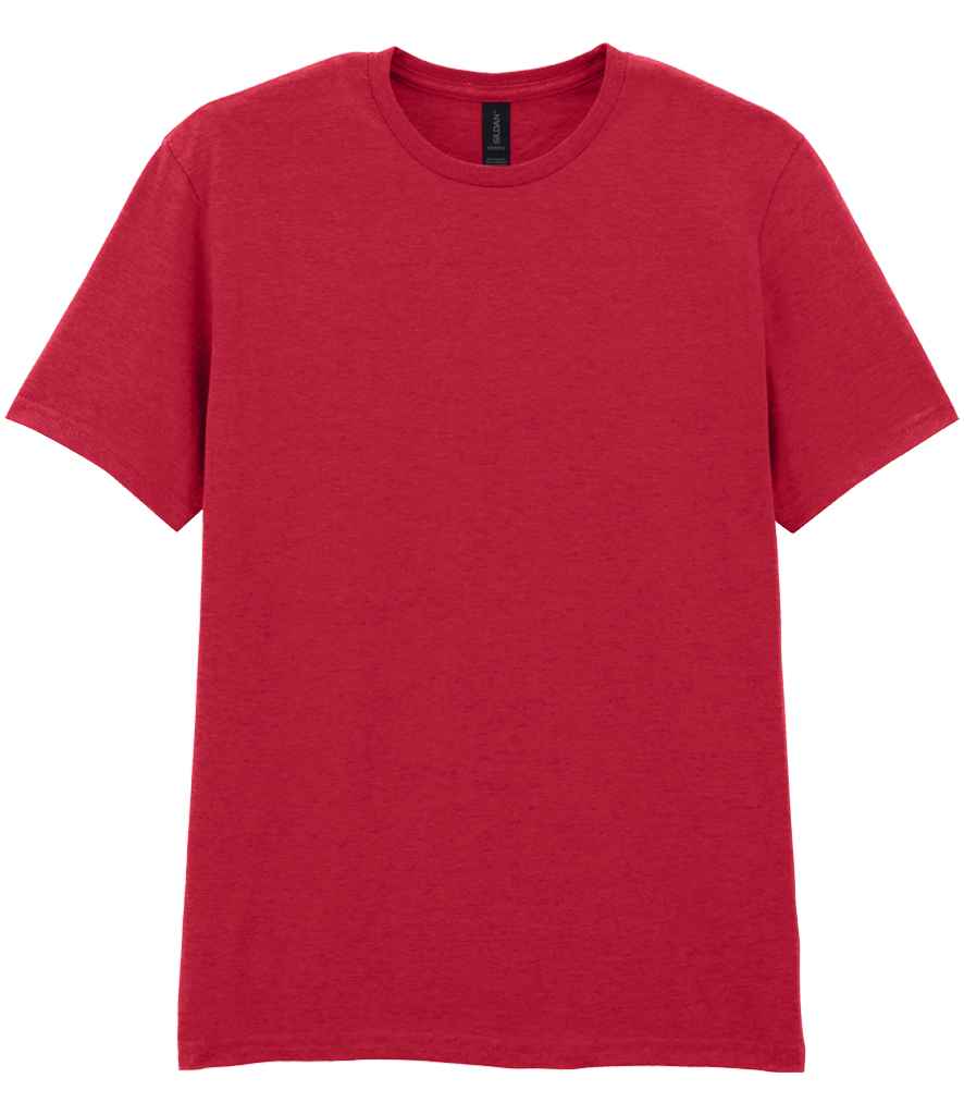 Gildan GD01 Cherry Red Front -  Ready to be Printed by Custard Workwear - Cheap Personalised and Customised Workwear in Nottinghamshire, Derbyshire and Leicestershire