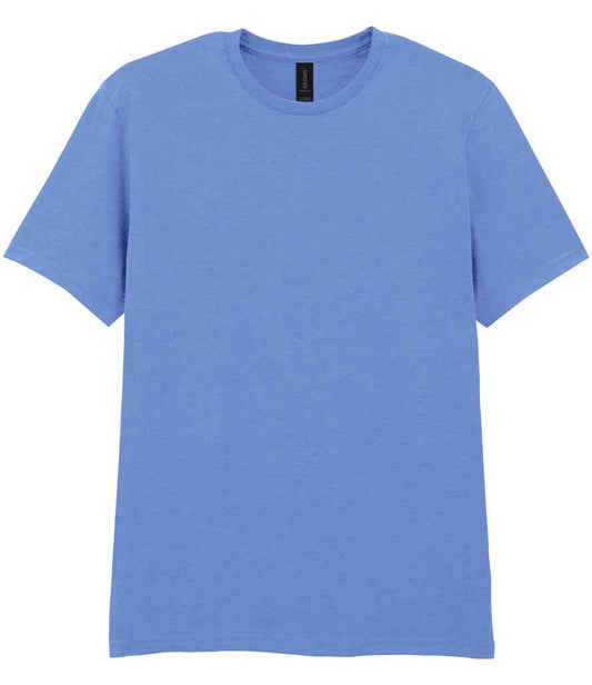 Gildan GD01 Carolina Blue Front -  Ready to be Printed by Custard Workwear - Cheap Personalised and Customised Workwear in Nottinghamshire, Derbyshire and Leicestershire