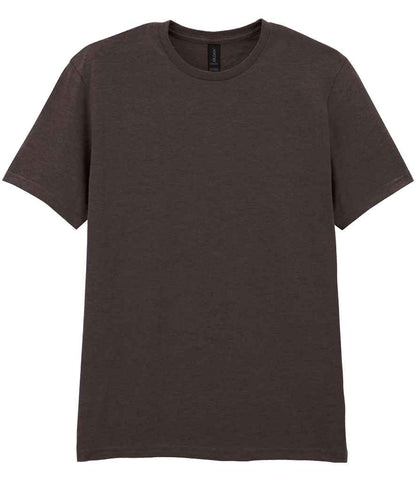 Gildan GD01 Dark Chocolate Front -  Ready to be Printed by Custard Workwear - Cheap Personalised and Customised Workwear in Nottinghamshire, Derbyshire and Leicestershire