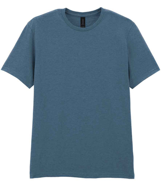 Gildan GD01 Indigo Front -  Ready to be Printed by Custard Workwear - Cheap Personalised and Customised Workwear in Nottinghamshire, Derbyshire and Leicestershire