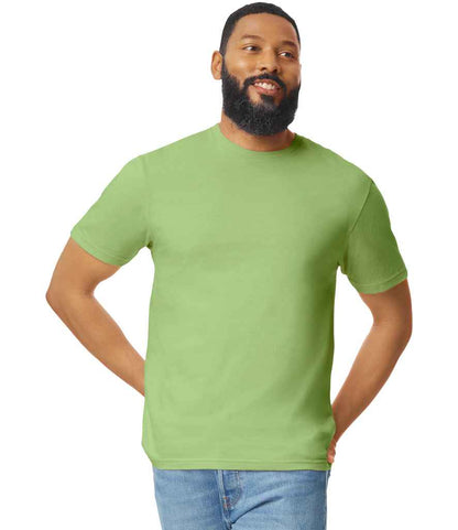 Gildan GD01 Kiwi Model -  Ready to be Printed by Custard Workwear - Cheap Personalised and Customised Workwear in Nottinghamshire, Derbyshire and Leicestershire