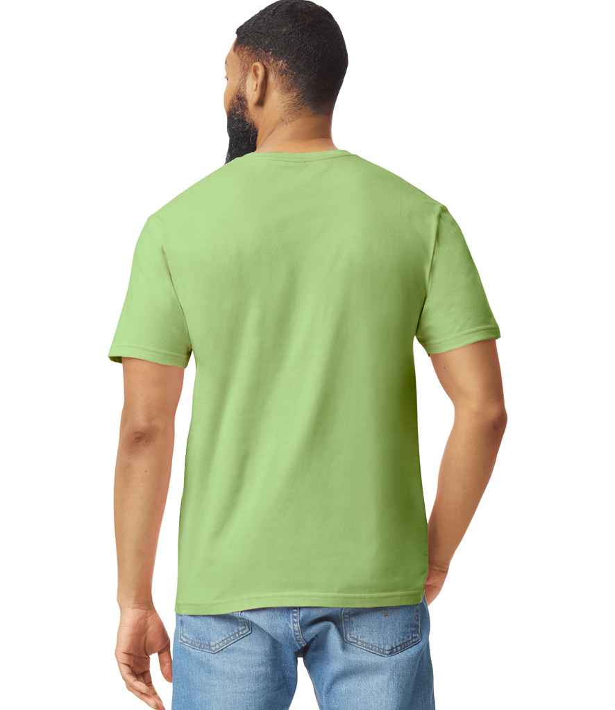 Gildan GD01 Kiwi Model -  Ready to be Printed by Custard Workwear - Cheap Personalised and Customised Workwear in Nottinghamshire, Derbyshire and Leicestershire