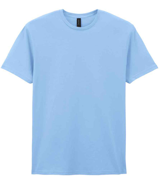 Gildan GD01 Light Blue Front -  Ready to be Printed by Custard Workwear - Cheap Personalised and Customised Workwear in Nottinghamshire, Derbyshire and Leicestershire