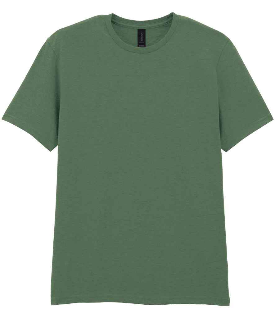 Gildan GD01 Military Green Front -  Ready to be Printed by Custard Workwear - Cheap Personalised and Customised Workwear in Nottinghamshire, Derbyshire and Leicestershire