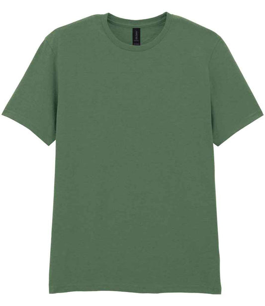 Gildan GD01 Military Green Front -  Ready to be Printed by Custard Workwear - Cheap Personalised and Customised Workwear in Nottinghamshire, Derbyshire and Leicestershire