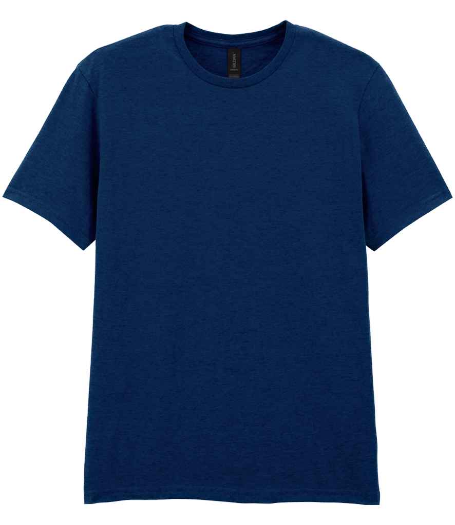Gildan GD01 Navy Front -  Ready to be Printed by Custard Workwear - Cheap Personalised and Customised Workwear in Nottinghamshire, Derbyshire and Leicestershire