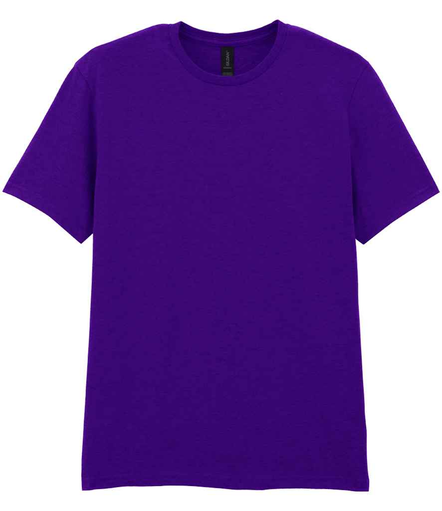 Gildan GD01 Purple Front -  Ready to be Printed by Custard Workwear - Cheap Personalised and Customised Workwear in Nottinghamshire, Derbyshire and Leicestershire