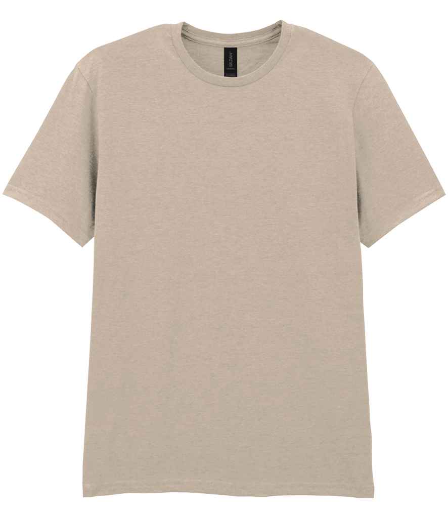 Gildan GD01 Sand Front -  Ready to be Printed by Custard Workwear - Cheap Personalised and Customised Workwear in Nottinghamshire, Derbyshire and Leicestershire
