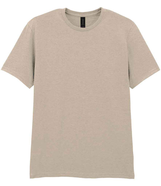 Gildan GD01 Sand Front -  Ready to be Printed by Custard Workwear - Cheap Personalised and Customised Workwear in Nottinghamshire, Derbyshire and Leicestershire