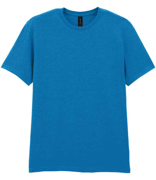 Gildan GD01 Sapphire Blue Front -  Ready to be Printed by Custard Workwear - Cheap Personalised and Customised Workwear in Nottinghamshire, Derbyshire and Leicestershire