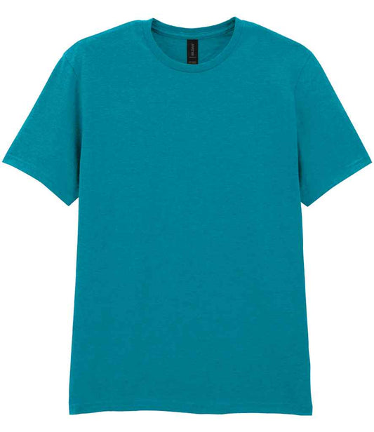 Gildan GD01 Tropical Blue Front -  Ready to be Printed by Custard Workwear - Cheap Personalised and Customised Workwear in Nottinghamshire, Derbyshire and Leicestershire