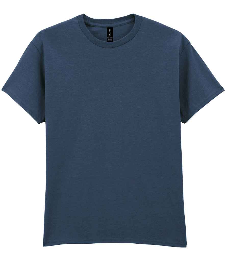 Gildan GD02 Blue Dusk Front -  Ready to be Embroidered and Printed by Custard Workwear - Cheap Personalised and Customised Workwear in Nottinghamshire, Derbyshire and Leicestershire