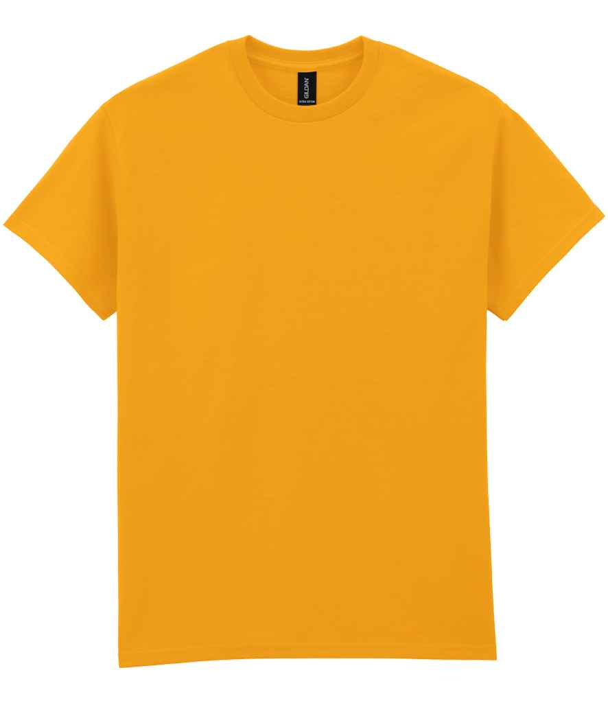 Gildan GD02 Gold Front -  Ready to be Embroidered and Printed by Custard Workwear - Cheap Personalised and Customised Workwear in Nottinghamshire, Derbyshire and Leicestershire