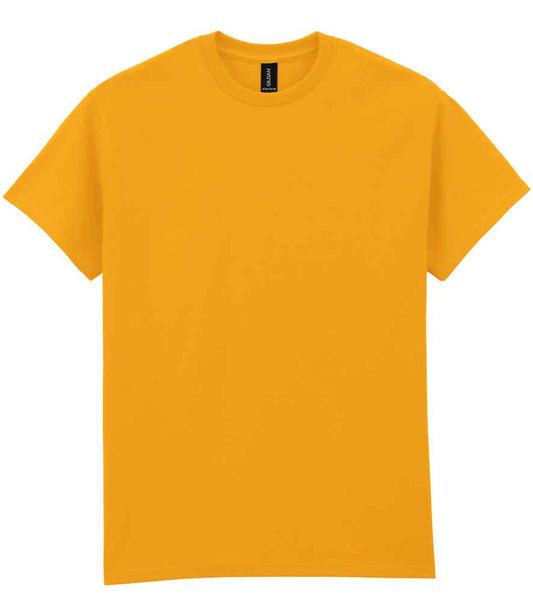 Gildan GD02 Gold Front -  Ready to be Embroidered and Printed by Custard Workwear - Cheap Personalised and Customised Workwear in Nottinghamshire, Derbyshire and Leicestershire