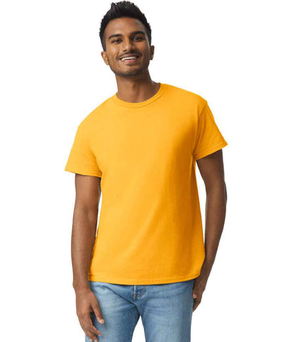 Gildan GD02 Gold Model -  Ready to be Embroidered and Printed by Custard Workwear - Cheap Personalised and Customised Workwear in Nottinghamshire, Derbyshire and Leicestershire
