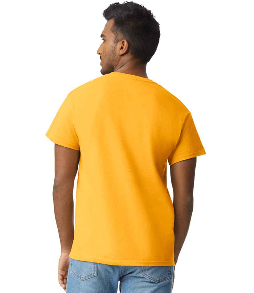 Gildan GD02 Gold Model -  Ready to be Embroidered and Printed by Custard Workwear - Cheap Personalised and Customised Workwear in Nottinghamshire, Derbyshire and Leicestershire