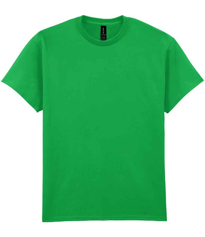 Gildan GD02 Irish Green Front -  Ready to be Embroidered and Printed by Custard Workwear - Cheap Personalised and Customised Workwear in Nottinghamshire, Derbyshire and Leicestershire