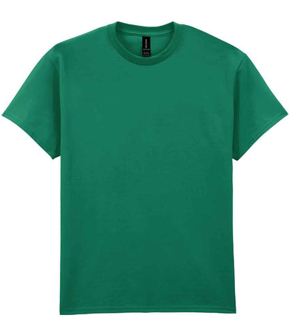 Gildan GD02 Kelly Green Front -  Ready to be Embroidered and Printed by Custard Workwear - Cheap Personalised and Customised Workwear in Nottinghamshire, Derbyshire and Leicestershire