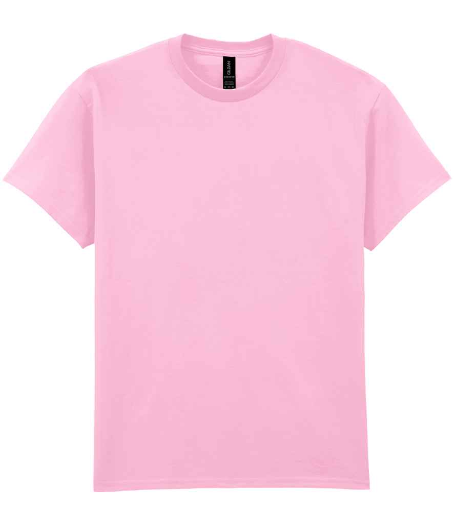 Gildan GD02 Light Pink Front -  Ready to be Embroidered and Printed by Custard Workwear - Cheap Personalised and Customised Workwear in Nottinghamshire, Derbyshire and Leicestershire