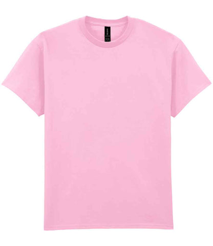 Gildan GD02 Light Pink Front -  Ready to be Embroidered and Printed by Custard Workwear - Cheap Personalised and Customised Workwear in Nottinghamshire, Derbyshire and Leicestershire