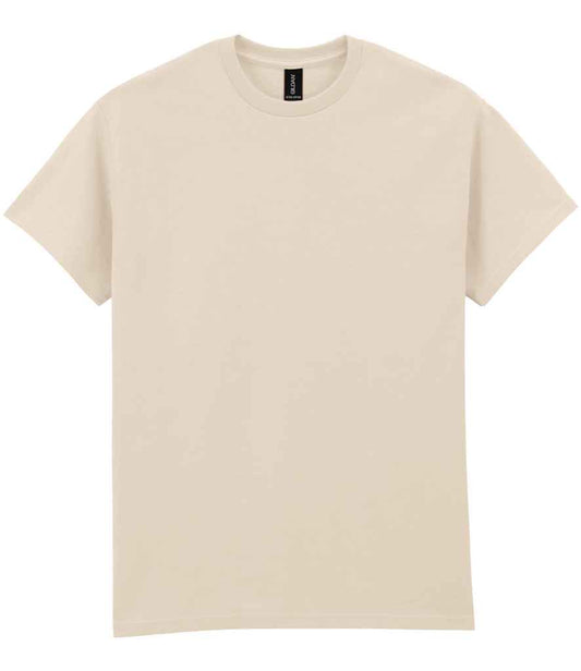 Gildan GD02 Natural Front -  Ready to be Embroidered and Printed by Custard Workwear - Cheap Personalised and Customised Workwear in Nottinghamshire, Derbyshire and Leicestershire