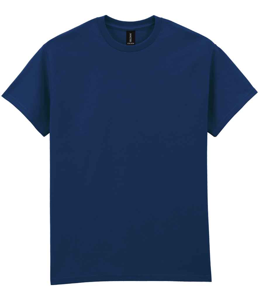 Gildan GD02 Navy Front -  Ready to be Embroidered and Printed by Custard Workwear - Cheap Personalised and Customised Workwear in Nottinghamshire, Derbyshire and Leicestershire