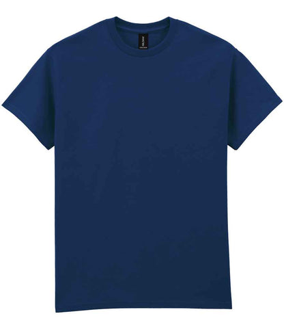 Gildan GD02 Navy Front -  Ready to be Embroidered and Printed by Custard Workwear - Cheap Personalised and Customised Workwear in Nottinghamshire, Derbyshire and Leicestershire