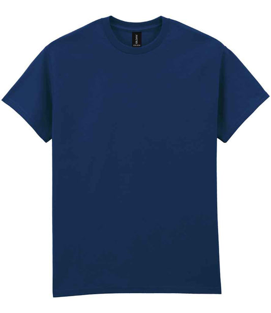 Gildan GD02 Navy Front -  Ready to be Embroidered and Printed by Custard Workwear - Cheap Personalised and Customised Workwear in Nottinghamshire, Derbyshire and Leicestershire