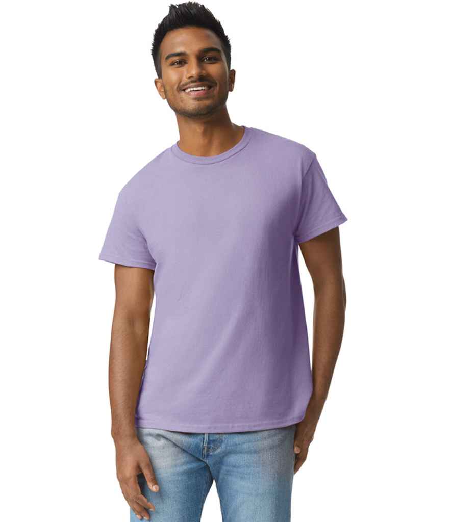 Gildan GD02 Orchid Model -  Ready to be Embroidered and Printed by Custard Workwear - Cheap Personalised and Customised Workwear in Nottinghamshire, Derbyshire and Leicestershire