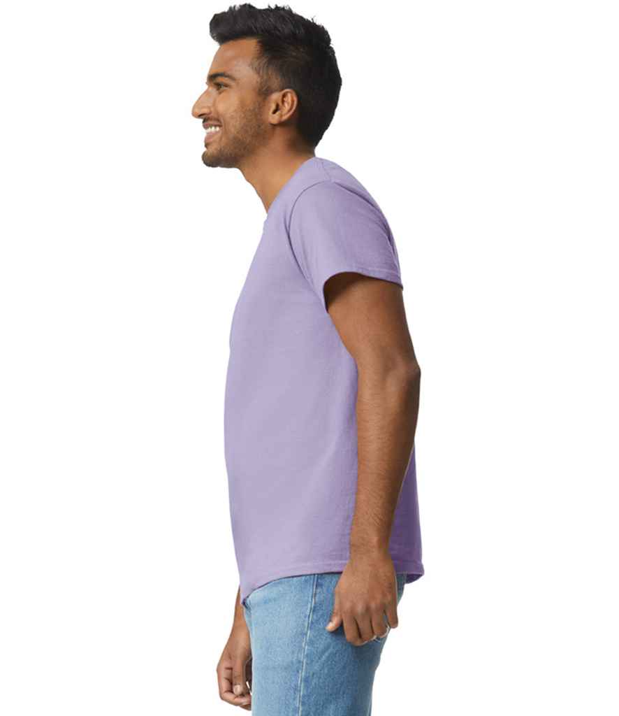 Gildan GD02 Orchid Model -  Ready to be Embroidered and Printed by Custard Workwear - Cheap Personalised and Customised Workwear in Nottinghamshire, Derbyshire and Leicestershire