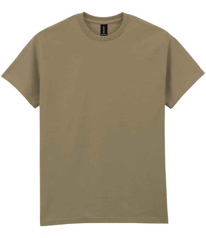 Gildan GD02 Prairie Dust Front -  Ready to be Embroidered and Printed by Custard Workwear - Cheap Personalised and Customised Workwear in Nottinghamshire, Derbyshire and Leicestershire