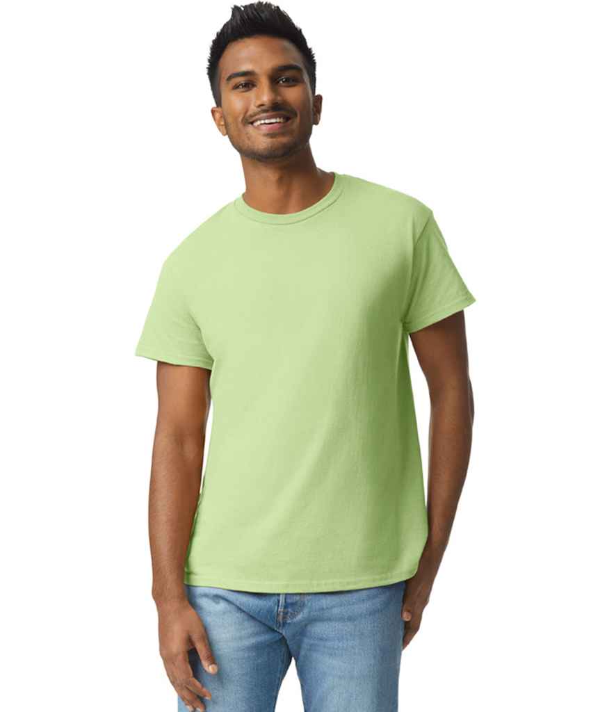 Gildan GD02 Pistachio Model -  Ready to be Embroidered and Printed by Custard Workwear - Cheap Personalised and Customised Workwear in Nottinghamshire, Derbyshire and Leicestershire
