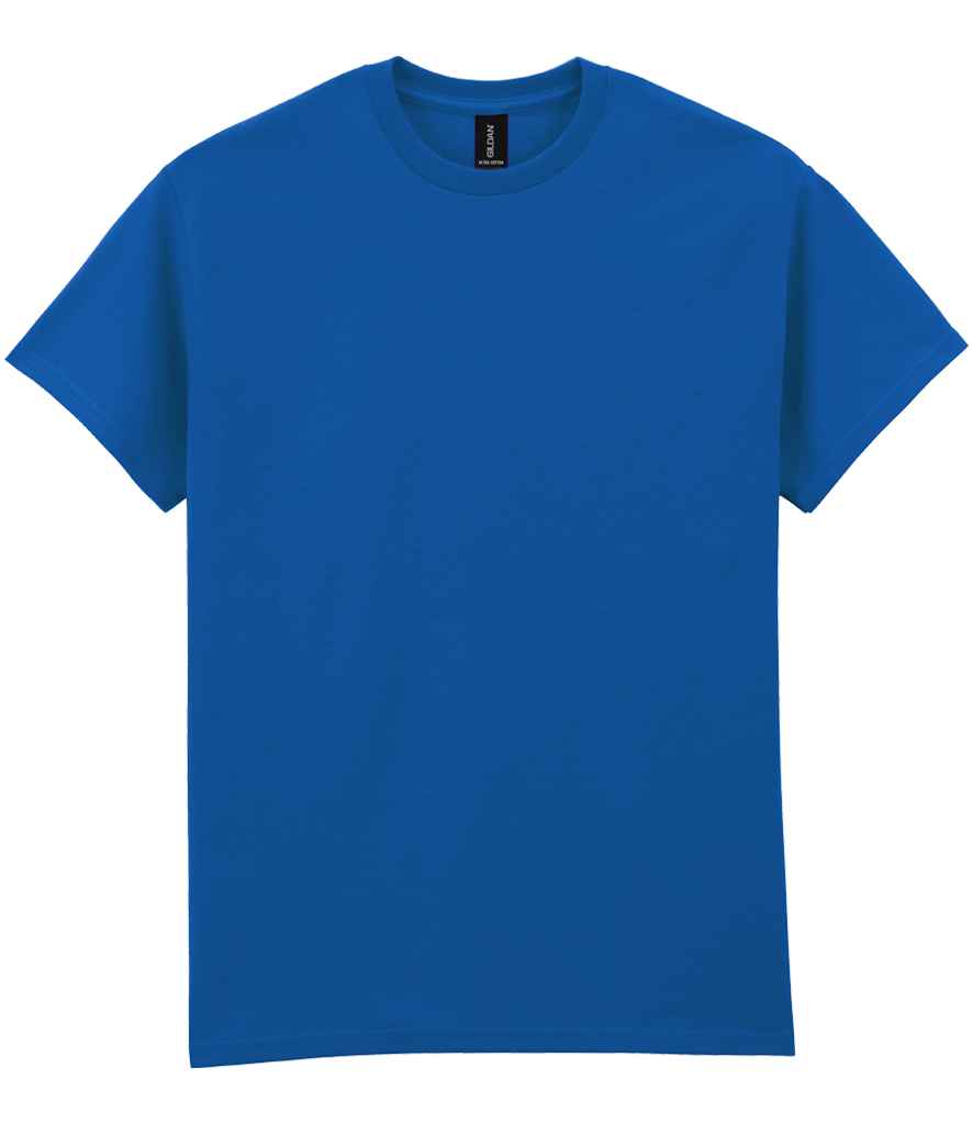 Gildan GD02 Royal Blue Front -  Ready to be Embroidered and Printed by Custard Workwear - Cheap Personalised and Customised Workwear in Nottinghamshire, Derbyshire and Leicestershire