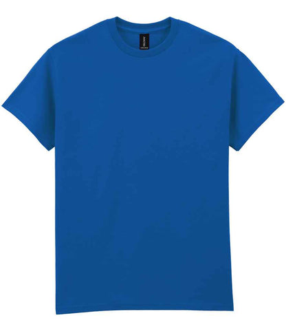 Gildan GD02 Royal Blue Front -  Ready to be Embroidered and Printed by Custard Workwear - Cheap Personalised and Customised Workwear in Nottinghamshire, Derbyshire and Leicestershire