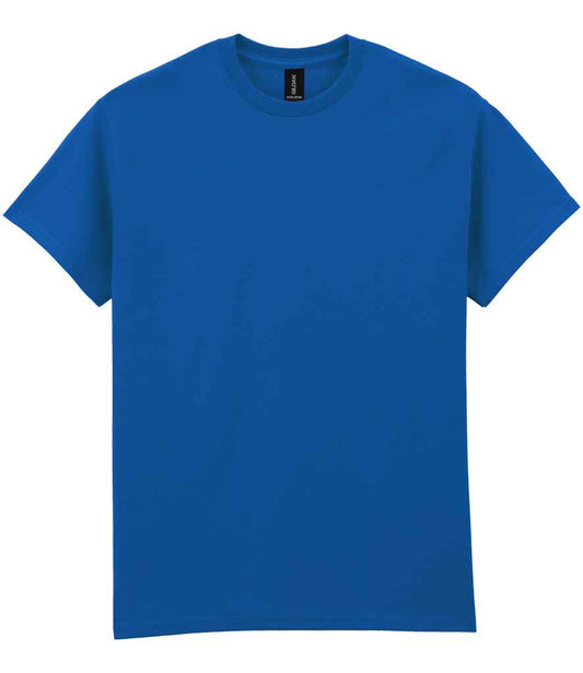 Gildan GD02 Royal Blue Front -  Ready to be Embroidered and Printed by Custard Workwear - Cheap Personalised and Customised Workwear in Nottinghamshire, Derbyshire and Leicestershire