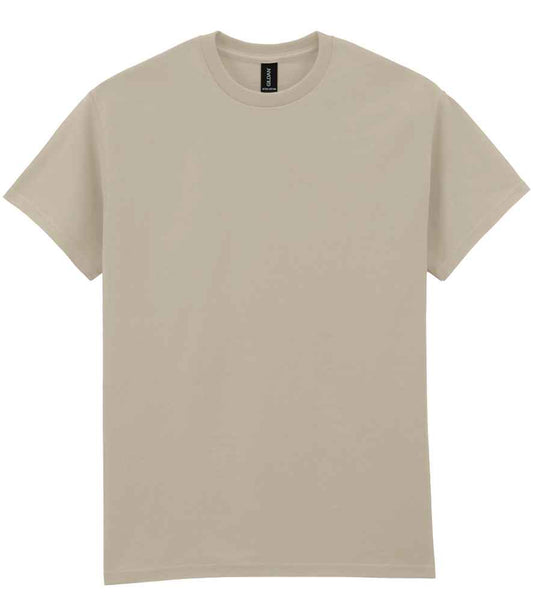 Gildan GD02 Sand Front -  Ready to be Embroidered and Printed by Custard Workwear - Cheap Personalised and Customised Workwear in Nottinghamshire, Derbyshire and Leicestershire