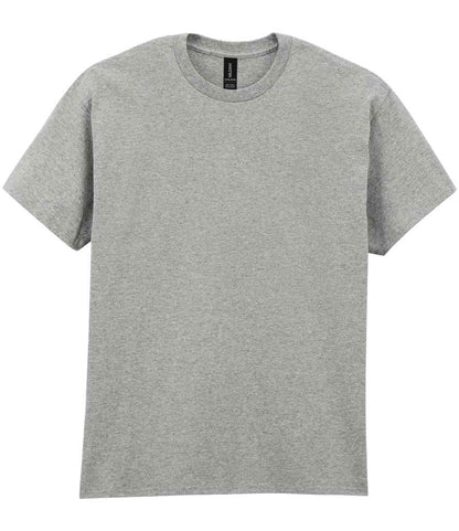 Gildan GD02 Sport Grey Front -  Ready to be Embroidered and Printed by Custard Workwear - Cheap Personalised and Customised Workwear in Nottinghamshire, Derbyshire and Leicestershire