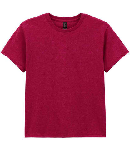Gildan GD05B Cardinal Red Front -  Ready to be Embroidered and Printed by Custard Workwear - Cheap Personalised and Customised Workwear in Nottinghamshire, Derbyshire and Leicestershire
