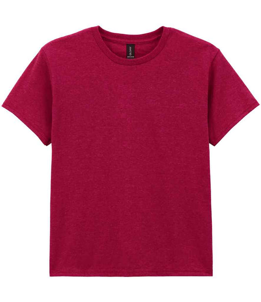 Gildan GD05B Cardinal Red Front -  Ready to be Embroidered and Printed by Custard Workwear - Cheap Personalised and Customised Workwear in Nottinghamshire, Derbyshire and Leicestershire