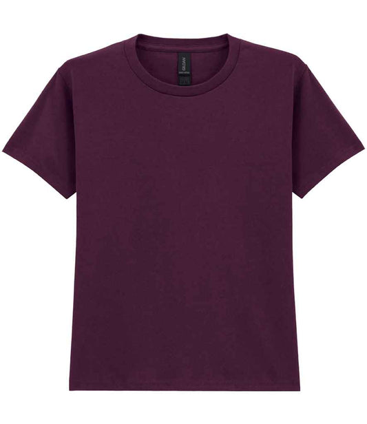Gildan GD05B Maroon Front -  Ready to be Embroidered and Printed by Custard Workwear - Cheap Personalised and Customised Workwear in Nottinghamshire, Derbyshire and Leicestershire