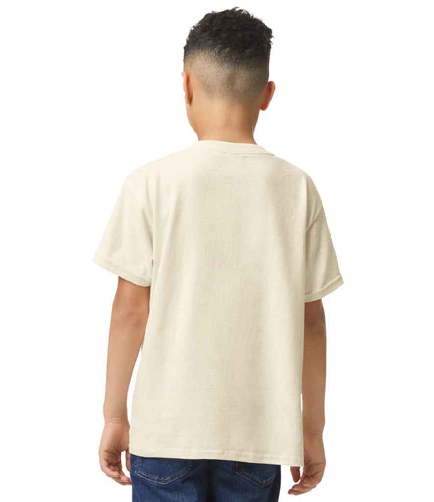 Gildan GD05B Natural Model -  Ready to be Embroidered and Printed by Custard Workwear - Cheap Personalised and Customised Workwear in Nottinghamshire, Derbyshire and Leicestershire